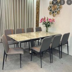 Bàn Ăn Kéo Dài 1m4-2m Nhập Khẩu BA14201