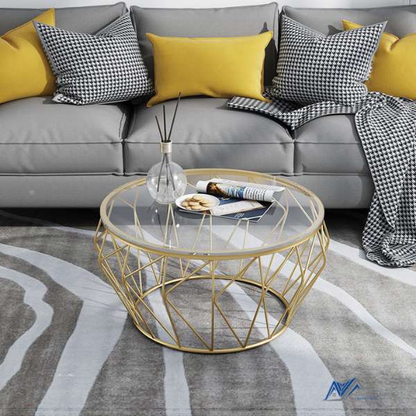 15 Mẫu bàn trà mặt kính phù hợp với không gian phòng khách