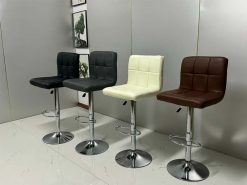 Ghế Quầy Bar Đệm Vuông Nhập Khẩu GB677
