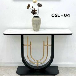 Bàn Trang Trí Console Mặt Đá CSL04