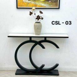 Bàn Trang Trí Console Mặt Đá CSL03